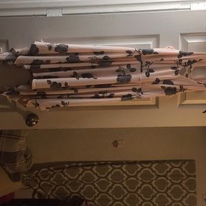 Lace Up Handkerchief Maxi Dress